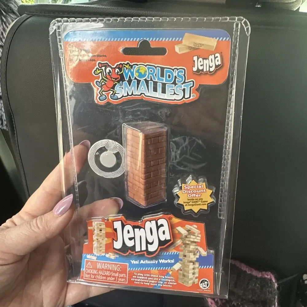 World's Smallest Jenga Puzzle Game Super Impulse NEW SEALED